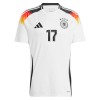 Tyskland Wirtz 17 Hjemme EM 2024 - Herre Fotballdrakt